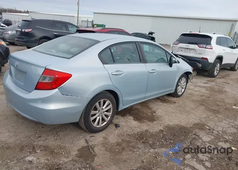 2012 Honda Civic Ex from USA, damaged, VIN 19XFB2F87CE063122